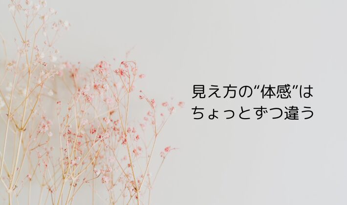 倍率は似ていても、見え方の“体感”はちょっとずつ違う
